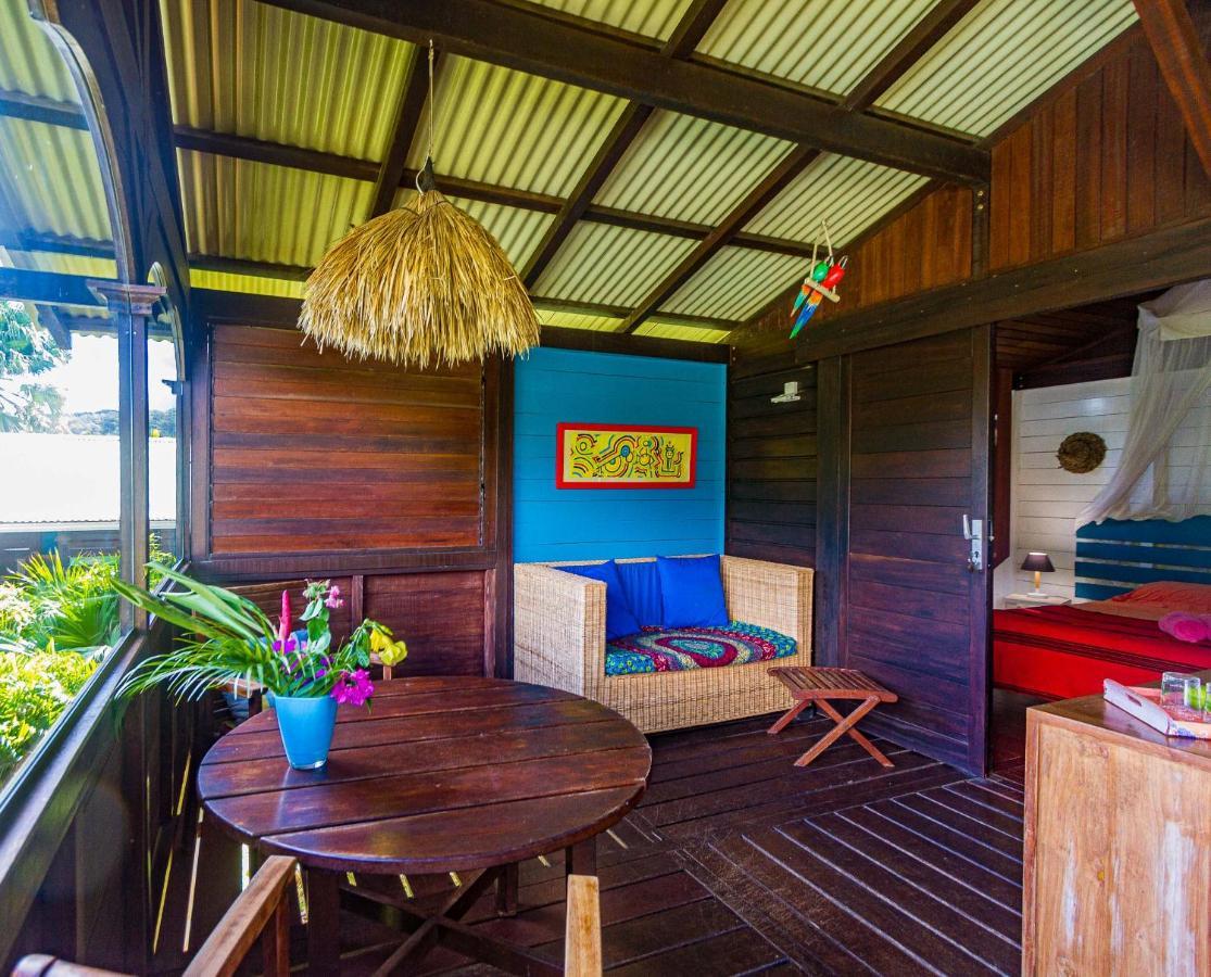 Piton Bungalows Ecolodges Deshaies Exterior foto