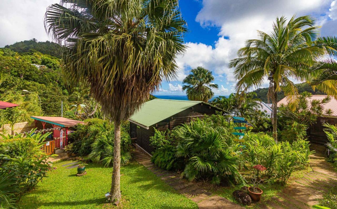 Piton Bungalows Ecolodges Deshaies Exterior foto