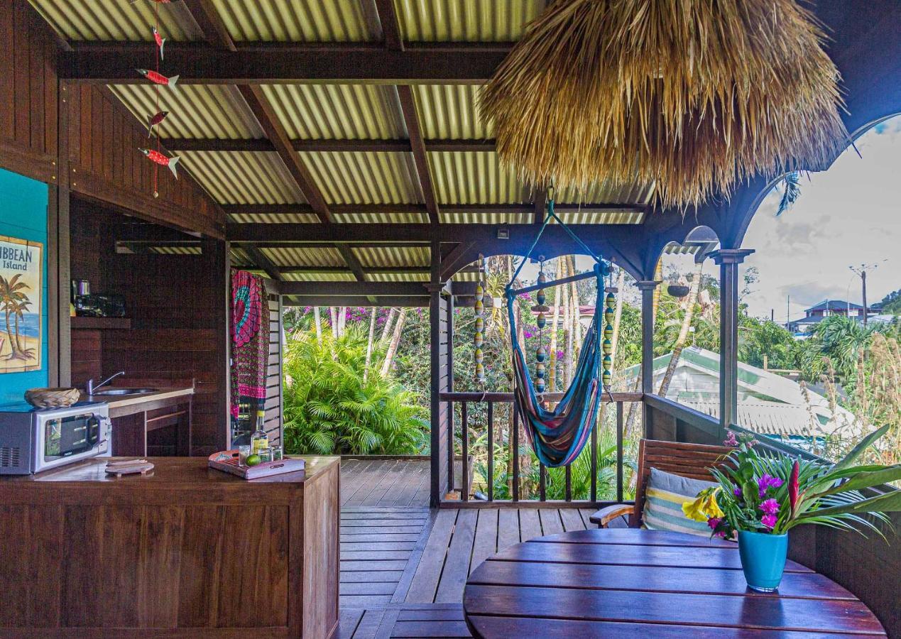 Piton Bungalows Ecolodges Deshaies Exterior foto