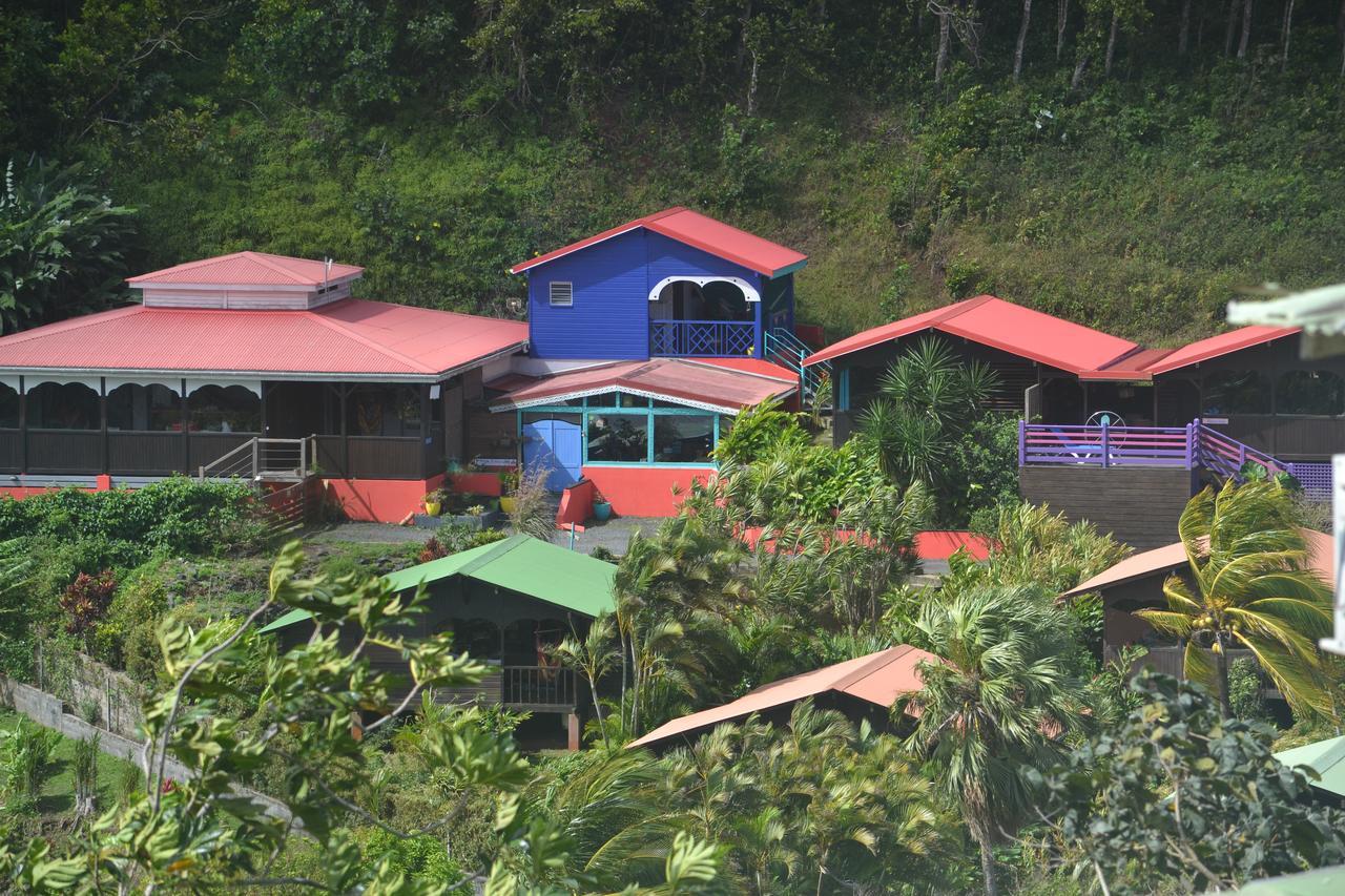 Piton Bungalows Ecolodges Deshaies Exterior foto