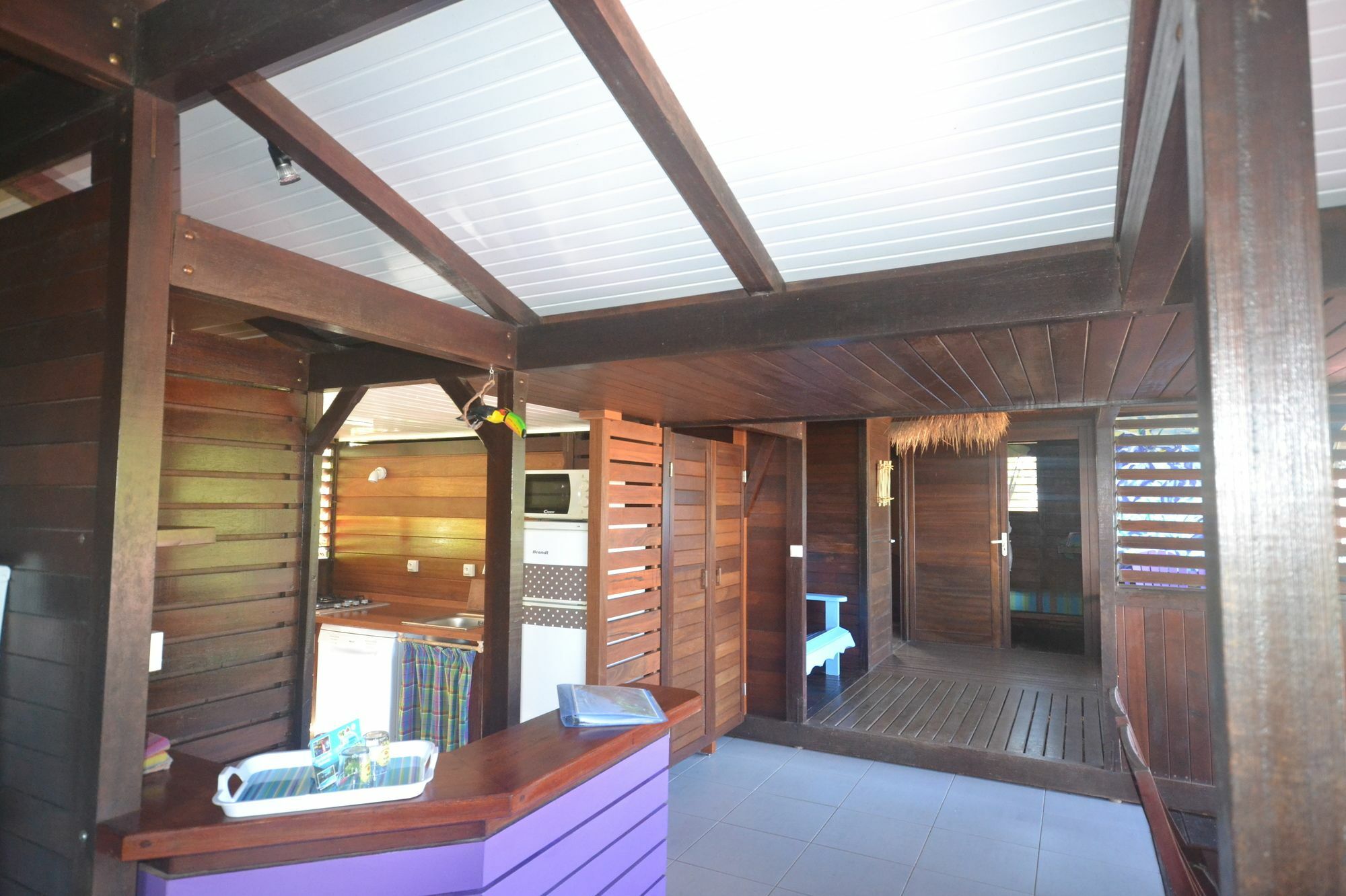 Piton Bungalows Ecolodges Deshaies Exterior foto